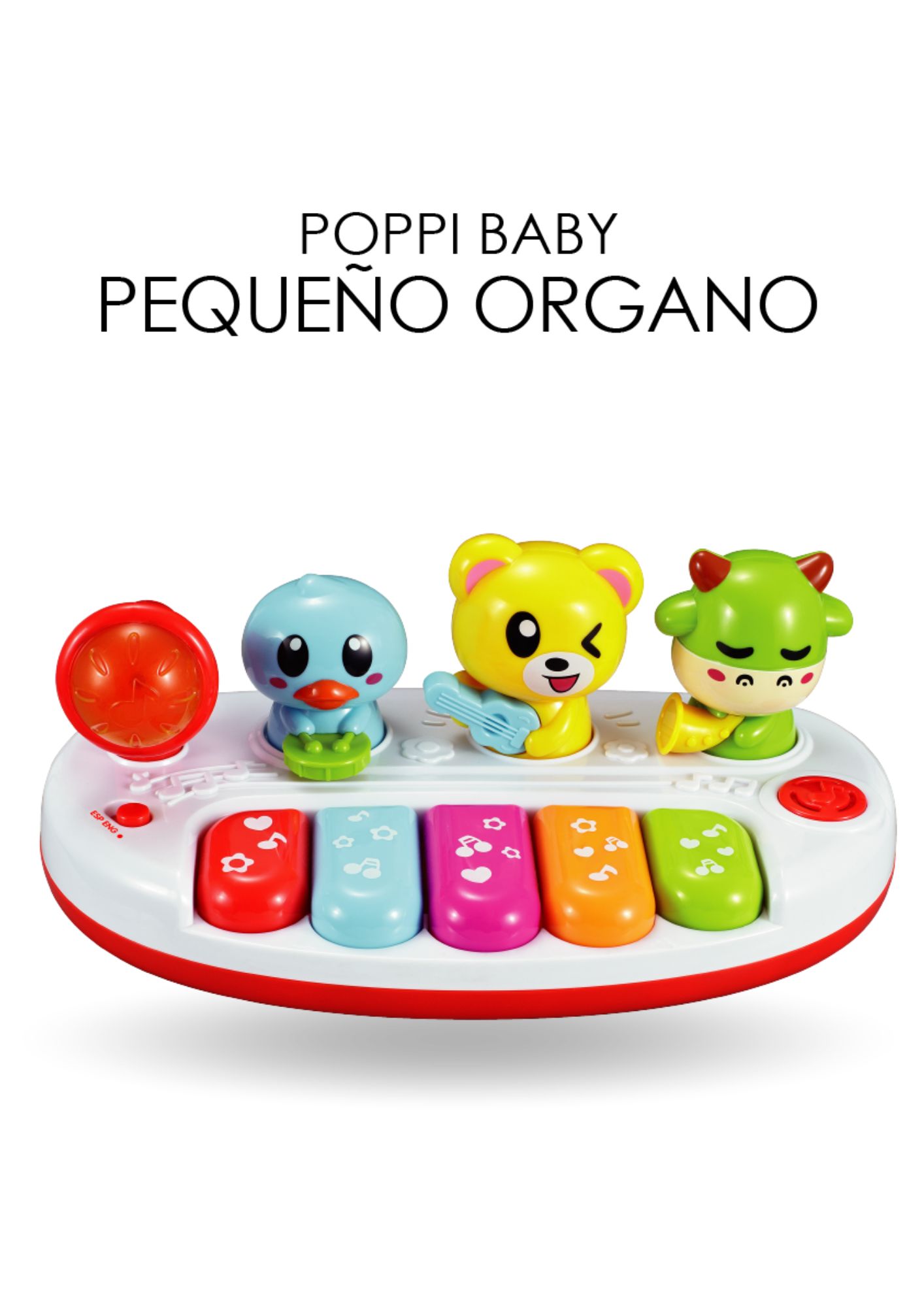 ORGANO ANIMALES POPPI LUZ-SONIDO