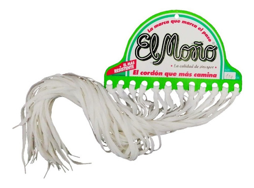 CORDONES 110 CMS. X 12 UNID. BLANCO