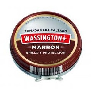 POMADA WASSINGTON LATA MARRON