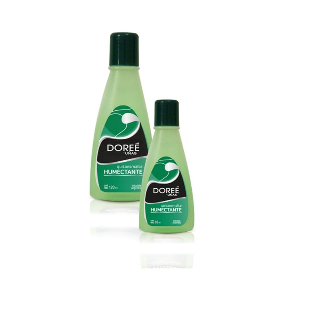 DOREE QUITAESMALTE X 60 CC. VERDE HUMECTANTE