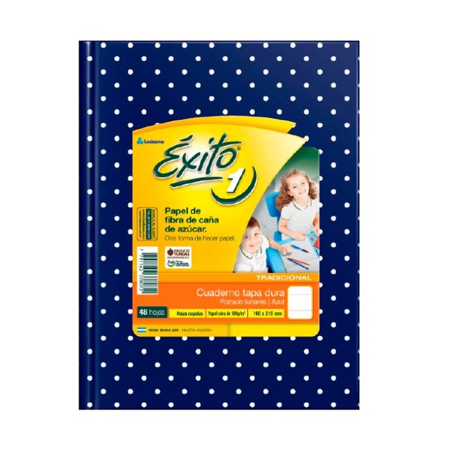 CUAD. EXITO PINTITAS X 48 HJS. AZUL