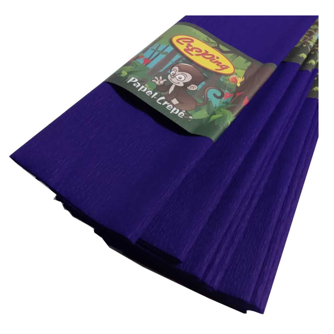 PAPEL CREPE CREEPING AZUL