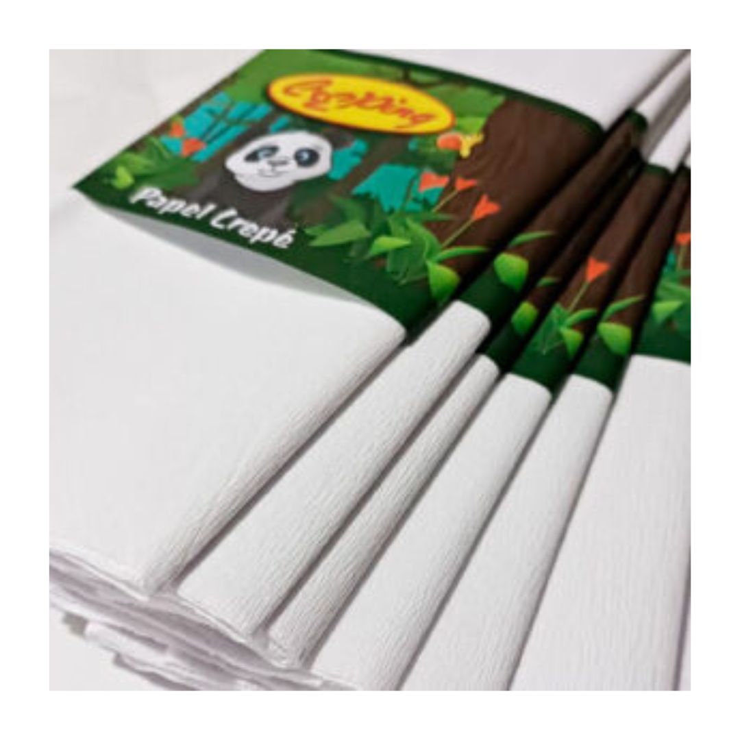 PAPEL CREPE CREEPING BLANCO