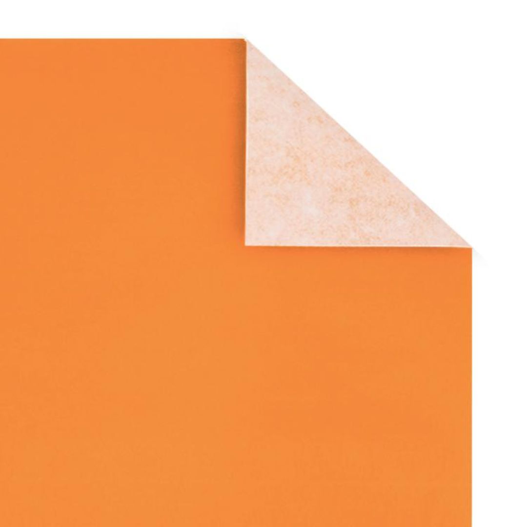 PAPEL AFICHE NARANJA