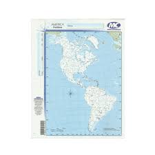 MAPAS ALFA-MC N*3 X 40 UN. AMERICA