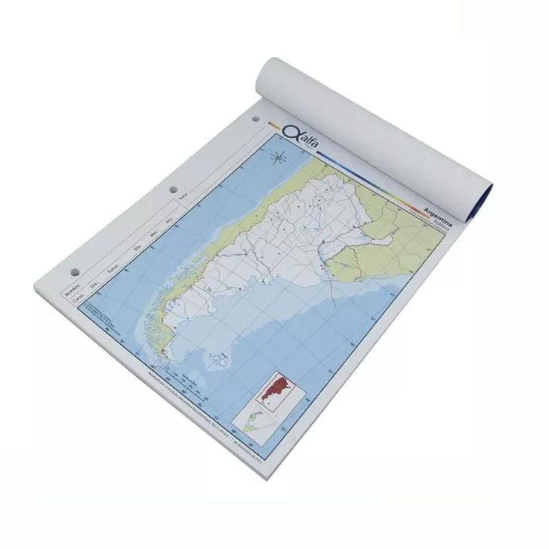MAPAS ALFA-MC N*5 X 20 UN. ARGENTINA