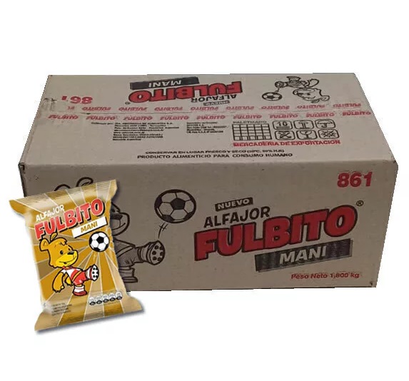 FULBITO ALF. MANI CAJA 44 UNID.
