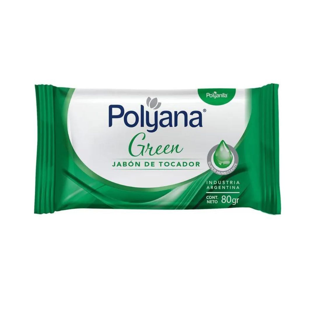 POLYANA JABON X 80 GRS. GREEN