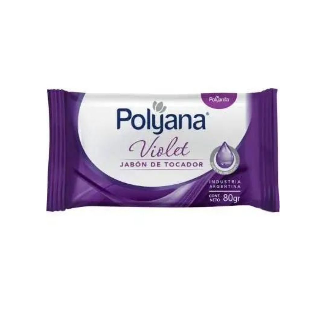 POLYANA JABON X 80 GRS. VIOLET