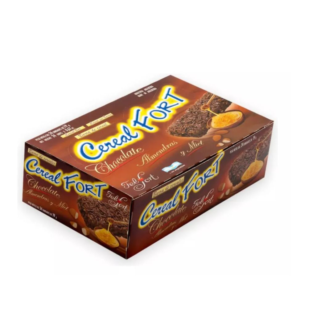 BARRA CEREAL FORT CHOCO X 24 UNID.