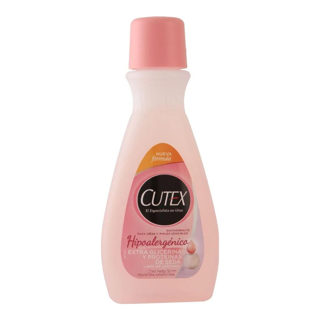 CUTEX QUITAESM. 50 ML. ROSA HIPOALERG.