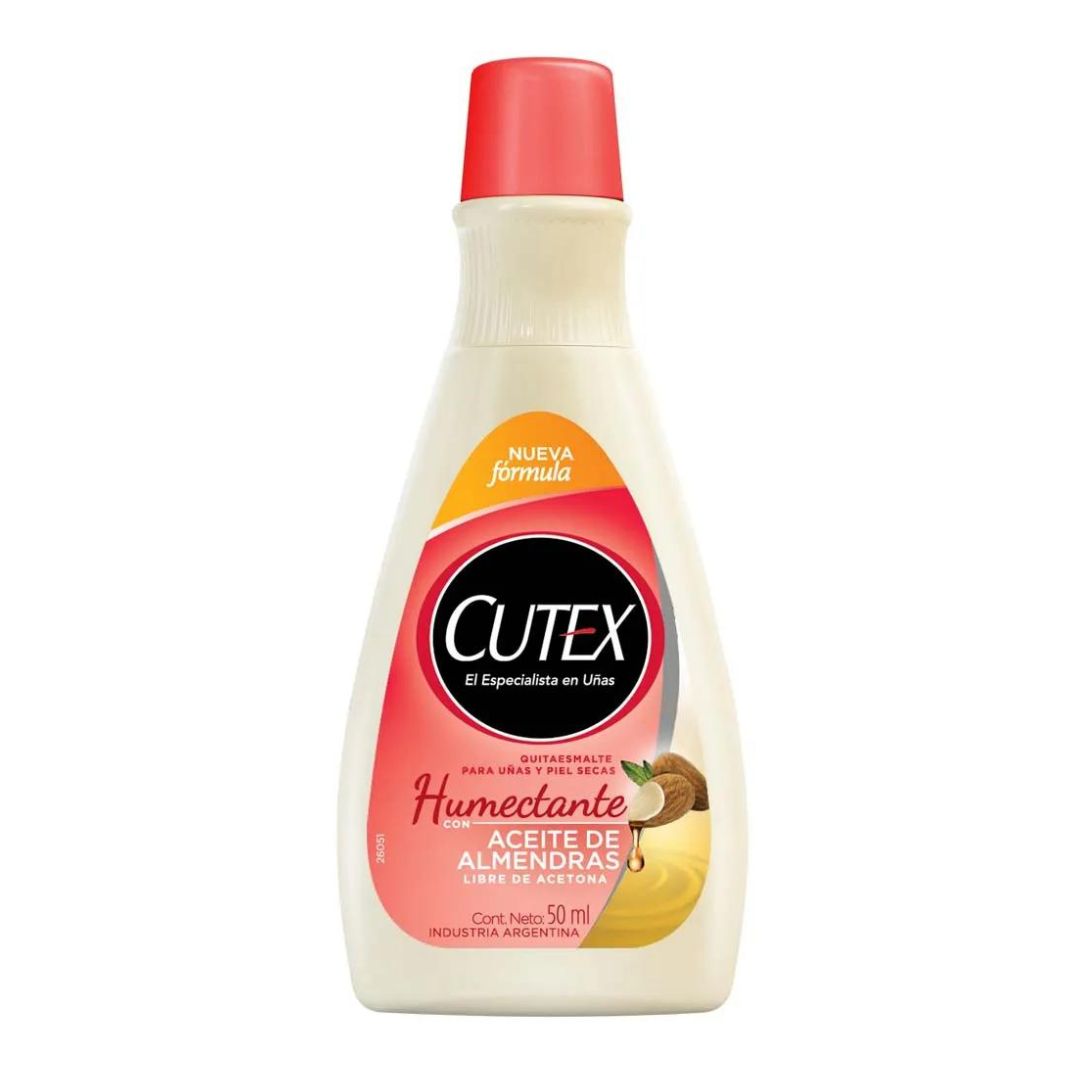 CUTEX QUITAESM. 50 ML. ROJO HUMECT.