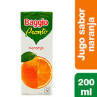 BAGGIO JUGO  18 X 200 CC. NARANJA