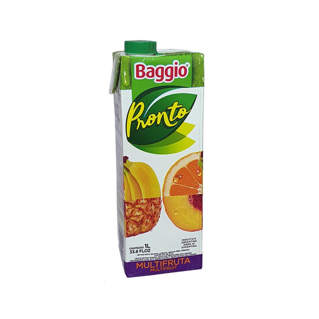 BAGGIO JUGO MULTIFRUTA PACK 12 X 1000 CC.