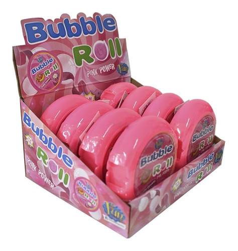 CHICLE BUBBLE ROLL TUTTI X 8 UNID.