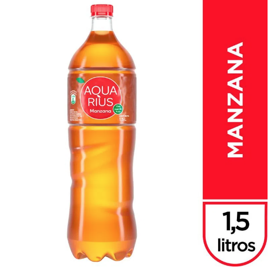AQUARIUS 6 X 1500 CC. MANZANA