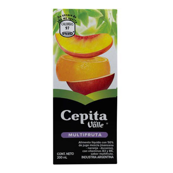 CEPITA 6 X 200 CC. MULTIFRUTA