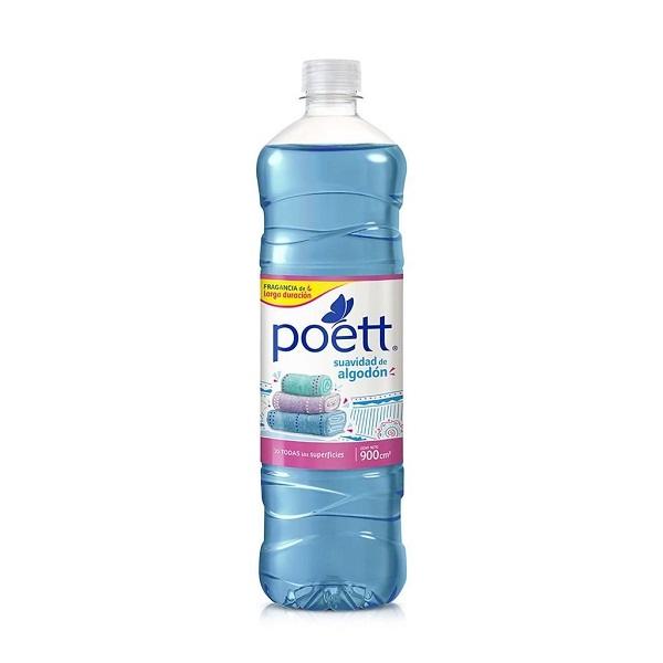 POETT LIMP. LIQ. 900 CC. SUAVE ALGODON