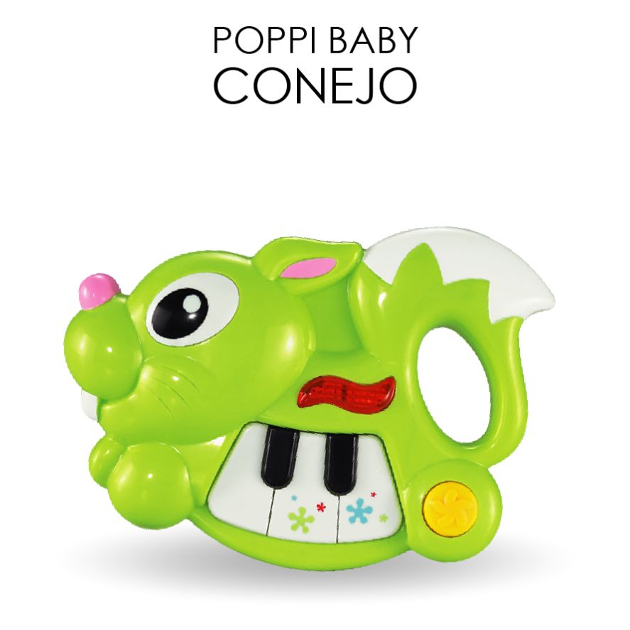 ORGANITO POPPI LUZ-SONIDO CONEJO