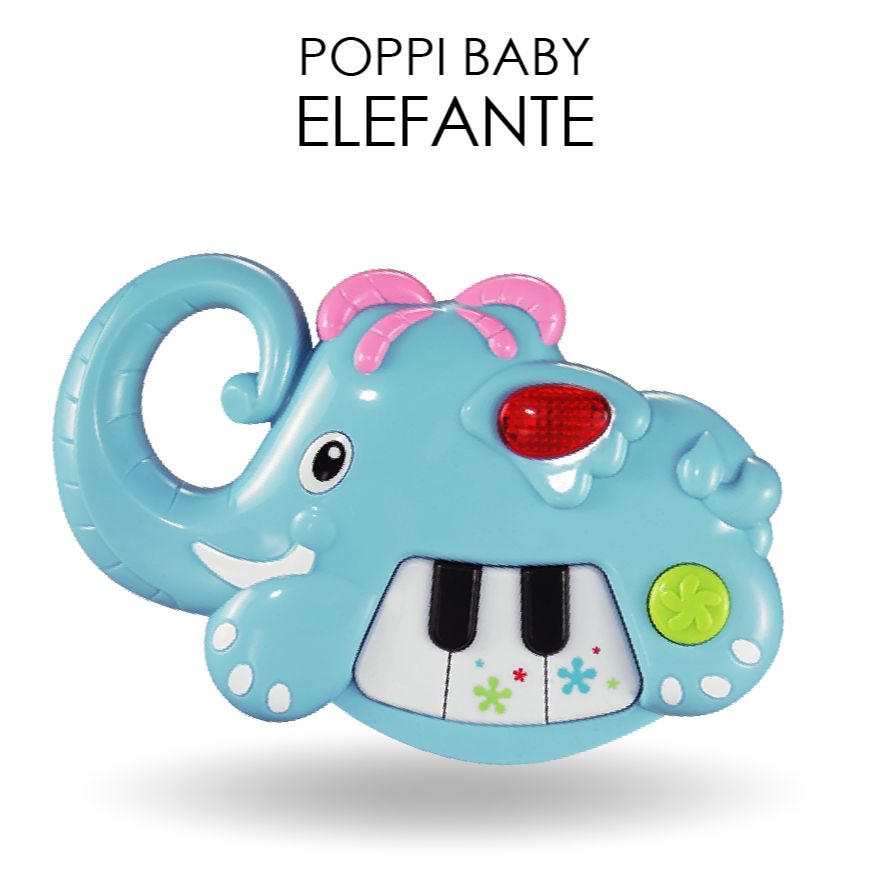 ORGANITO POPPI LUZ-SONIDO ELEFANTE