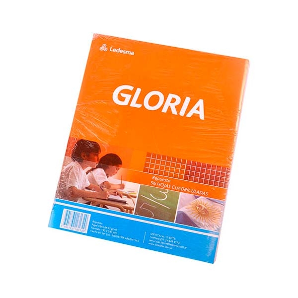 REP. GLORIA X 96 HJ. CUADRICULADO