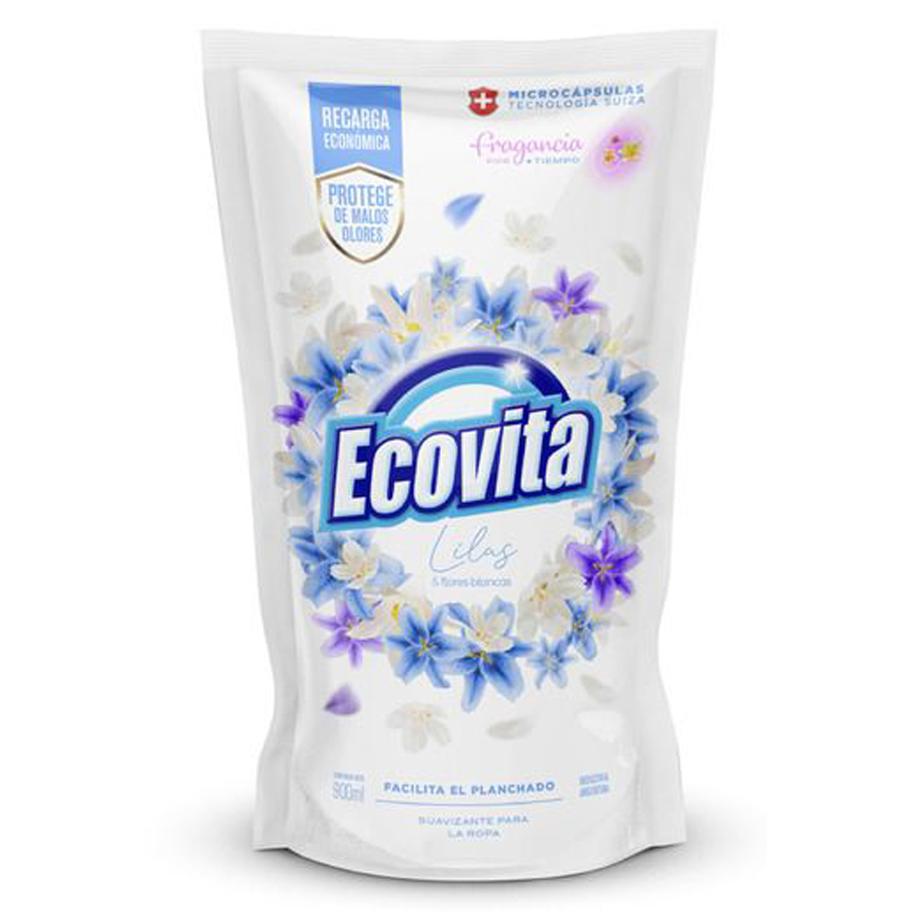 ECOVITA SUAVIZANTE X 900 ML. LILAS