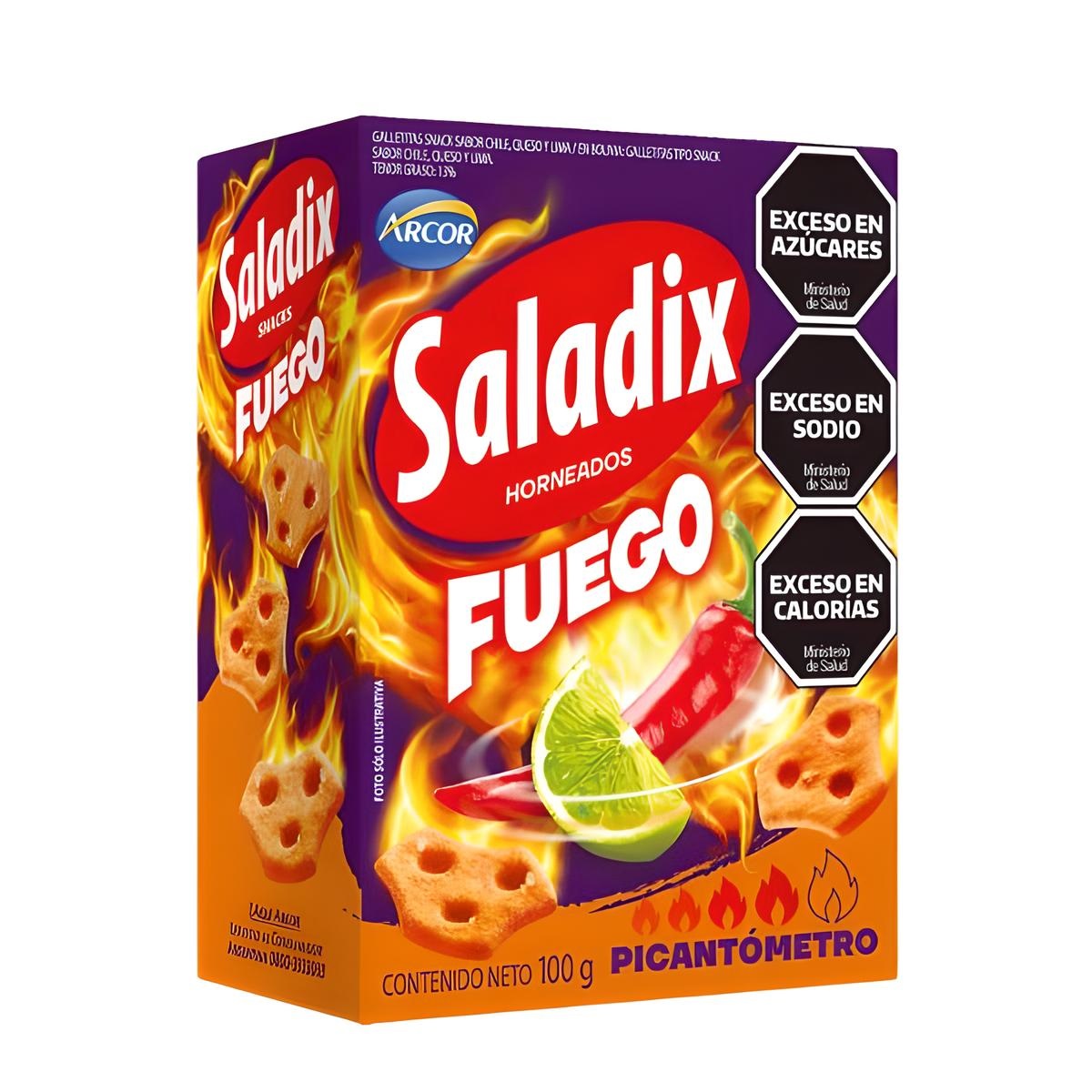 SALADIX CAJA 100 GRS. FUEGO