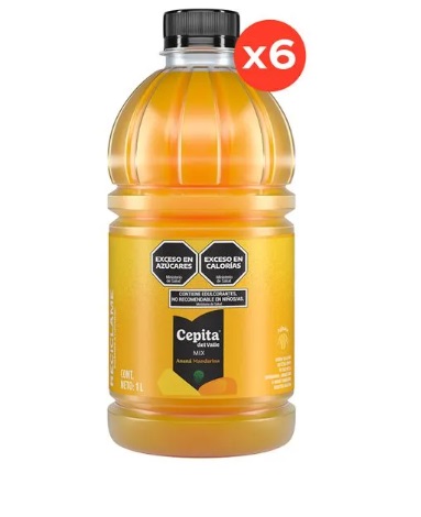CEPITA BOT. 6 X 995 CC. ANANA-MANDARINA