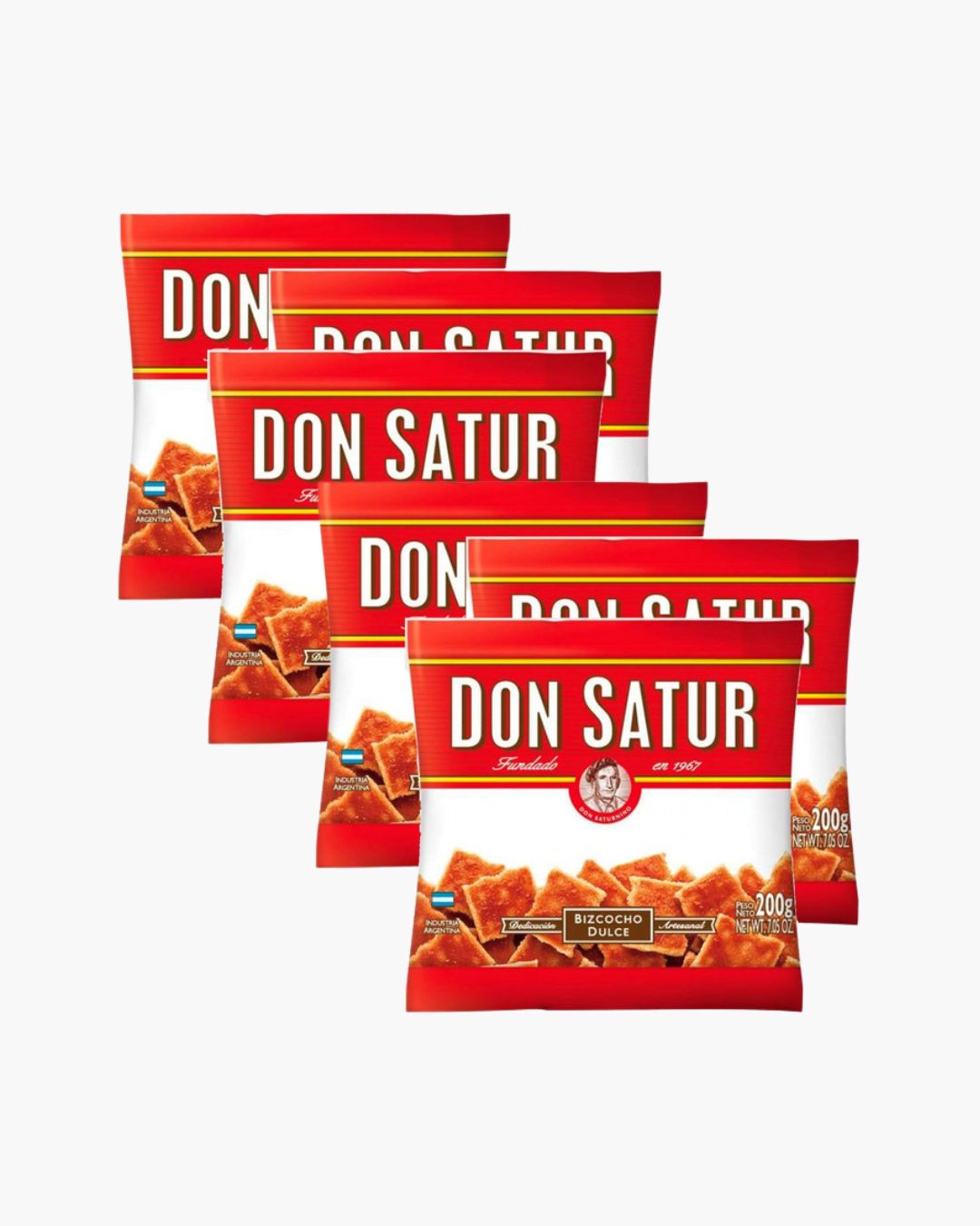 DON SATUR BIZC. DULCE 200 GRS. 6 UNID.