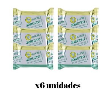 JORGITO ALF. BLANCO 50 GRS. 6 UNID.