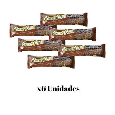 BARRA CEREAL FORT CHOCO 6 UNID.