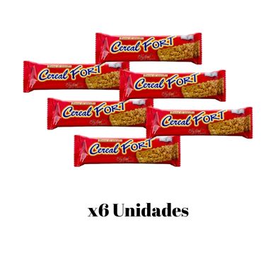 BARRA CEREAL FORT CLASICO 6 UNID.