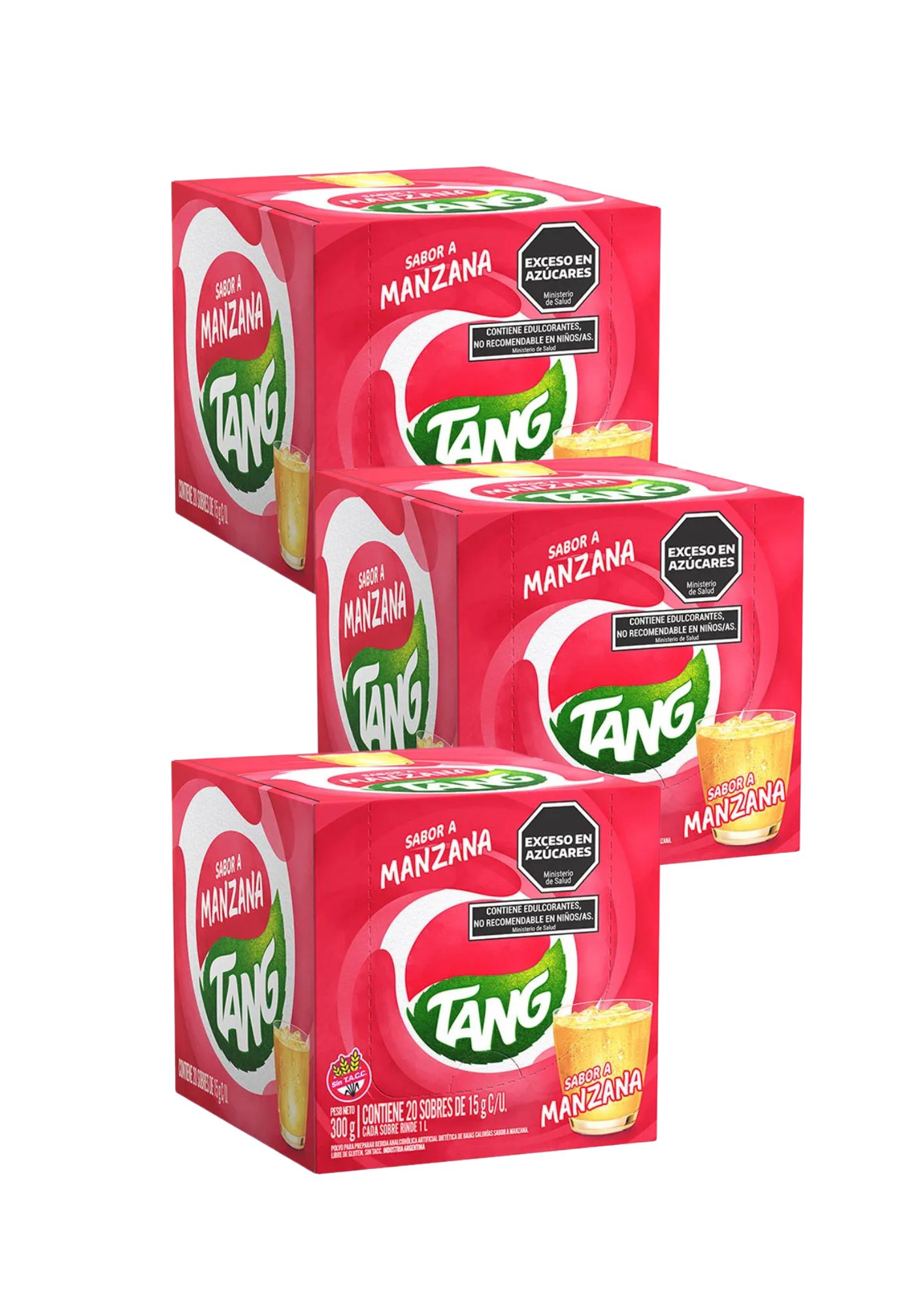 TANG JUGO 20 UNID. MANZANA 3 CAJAS