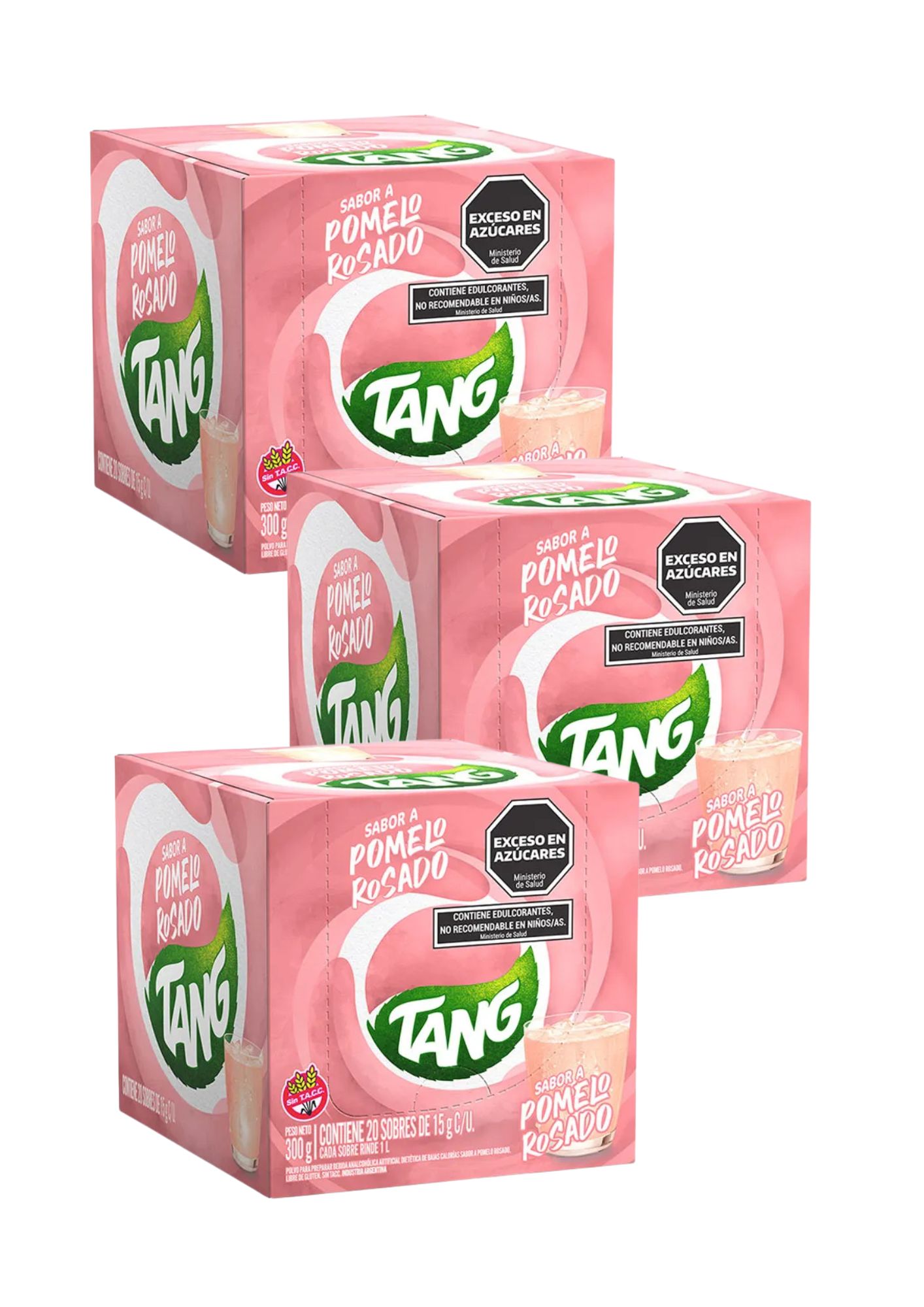TANG JUGO 20 UNID. POMELO ROSADO 3 CAJAS