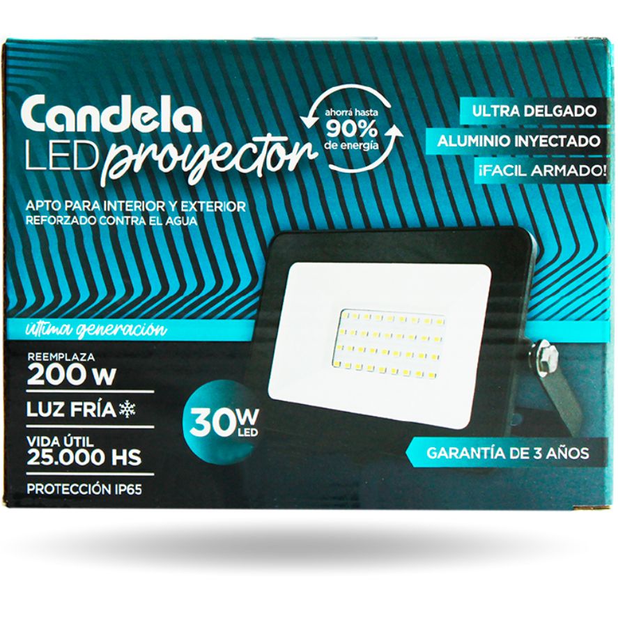 REFLECTOR CANDELA LED 30W FRIA