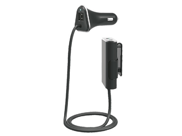 CARGADOR USB PARA AUTOS NISUTA (12/24V A 5V) 4.8A NSAD12US4