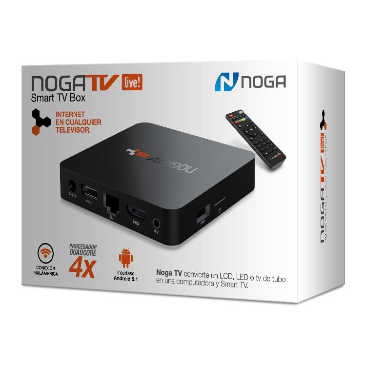 MINI PC NOGA LIVE (WIFI-ANDROID 6.0 -1GB RAM -8GB DISCO-HDMI-TVOUT-QUAD CORE)