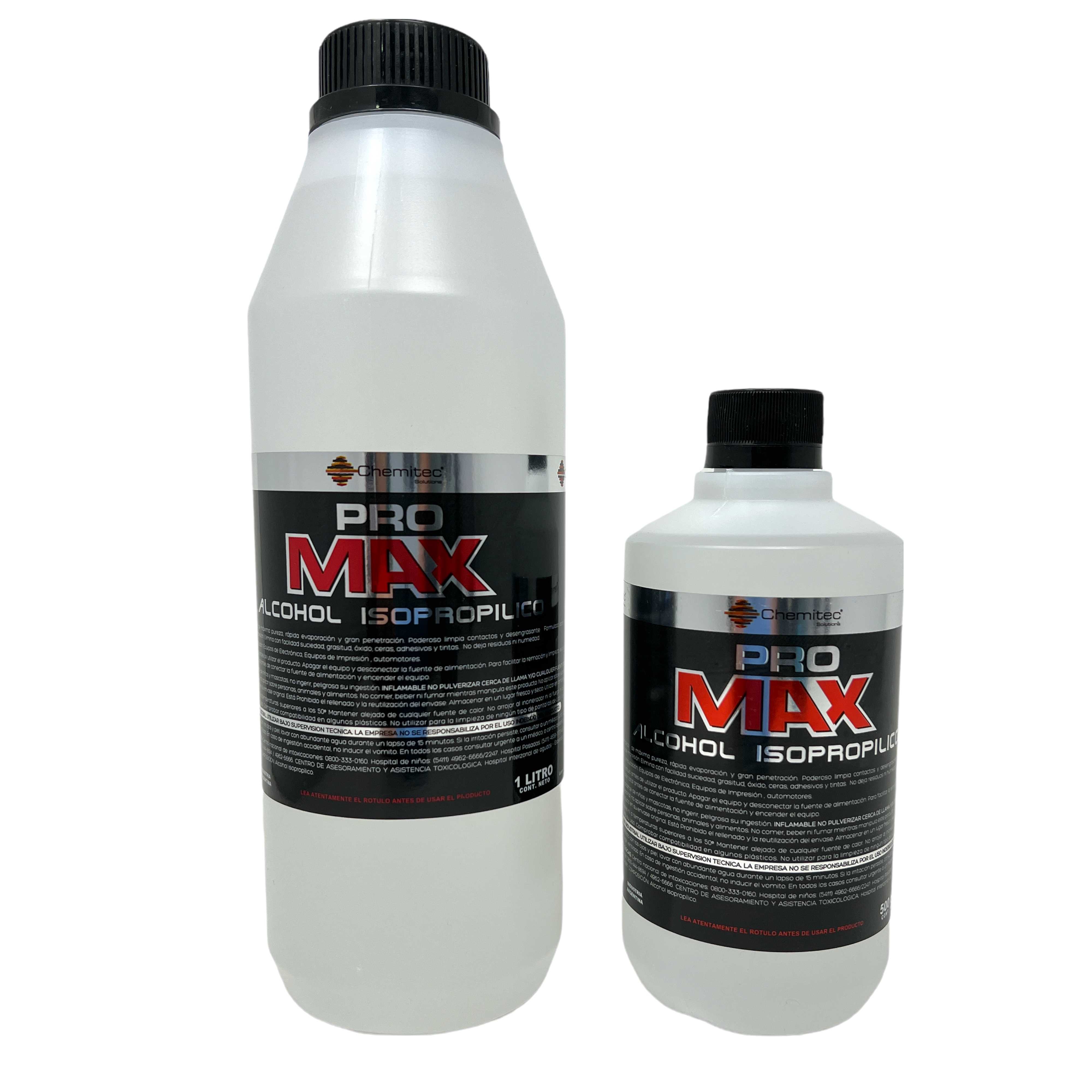 ALCOHOL ISOPROPILICO DE ALTA PUREZA PRO MAX 1000CC