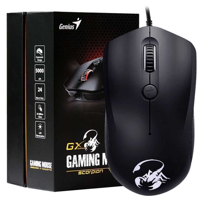 MOUSE GENIUS SCORPION M6-400 GAMER