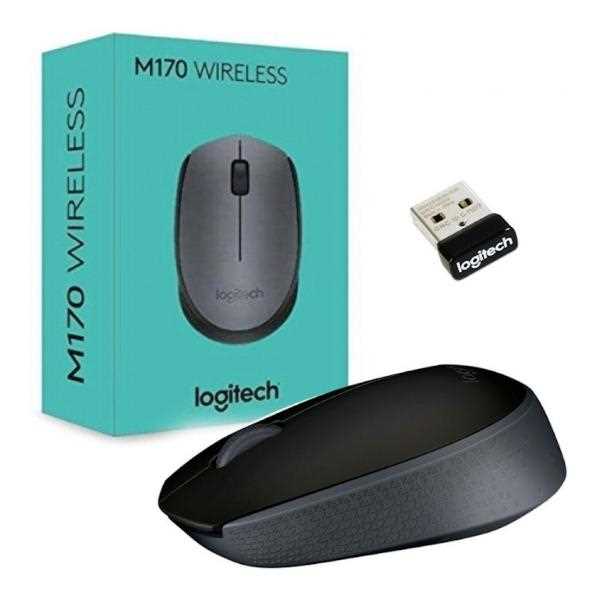 MOUSE LOGITECH INALAMBRICO M170 NEGRO