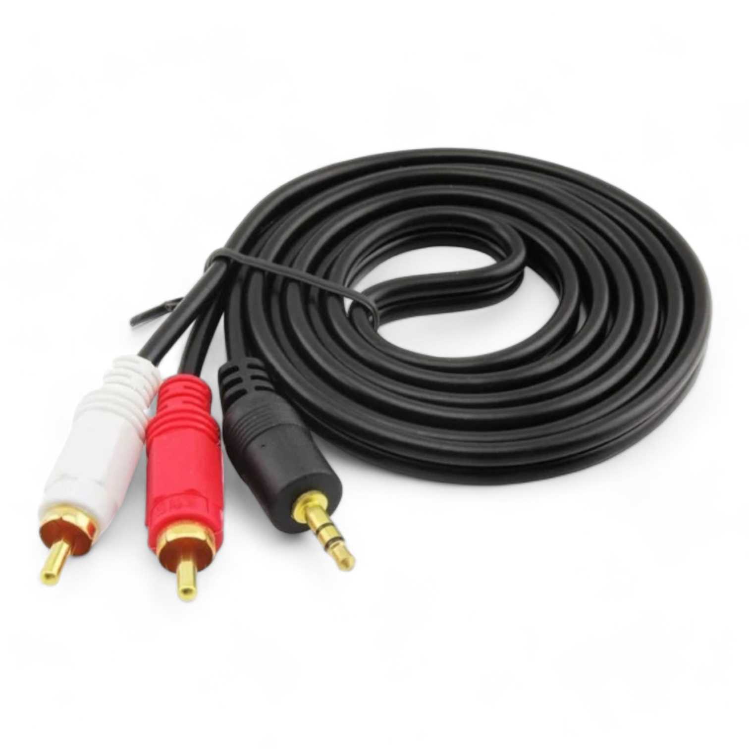 CABLE AUDIO RCA-PLUG STEREO 1.5MTS SEISA REFORZADO MYE-1215