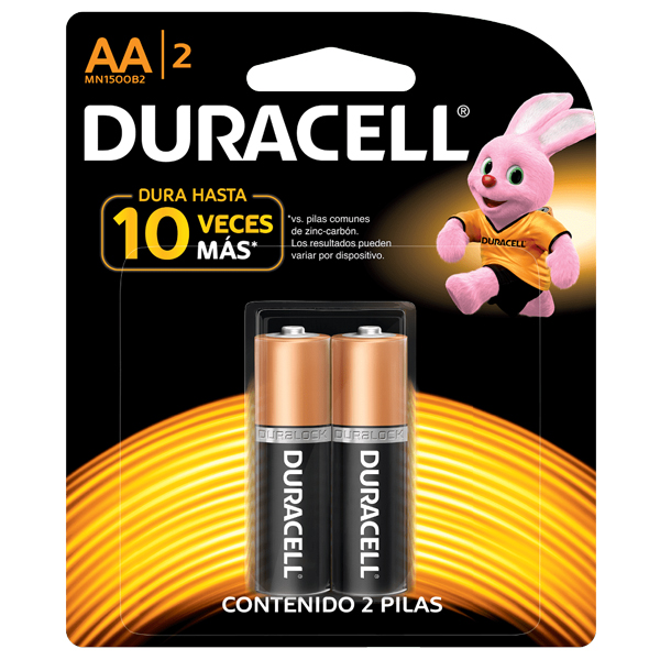 PILA DURACELL ALKALINA AA BLISTER X 2