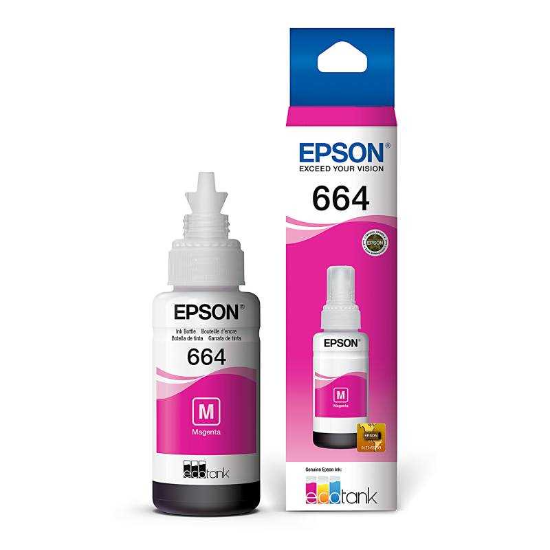 TINTA EPSON ORIGINAL 664 PARA L200/210/355 MAGENTA