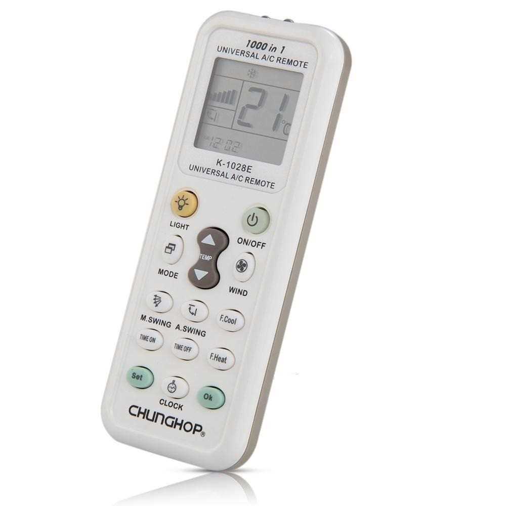 CONTROL REMOTO UNIVERSAL PARA AIRE ACONDICIONADO K-1028E