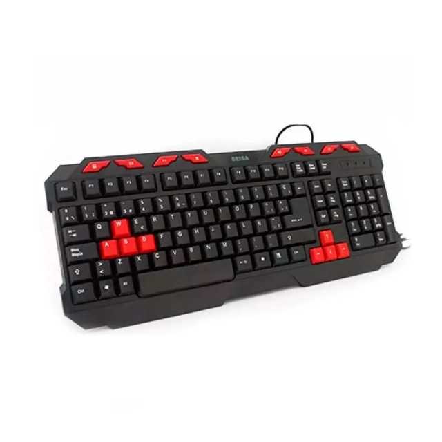 TECLADO SEISA USB GAMMER DN-D236