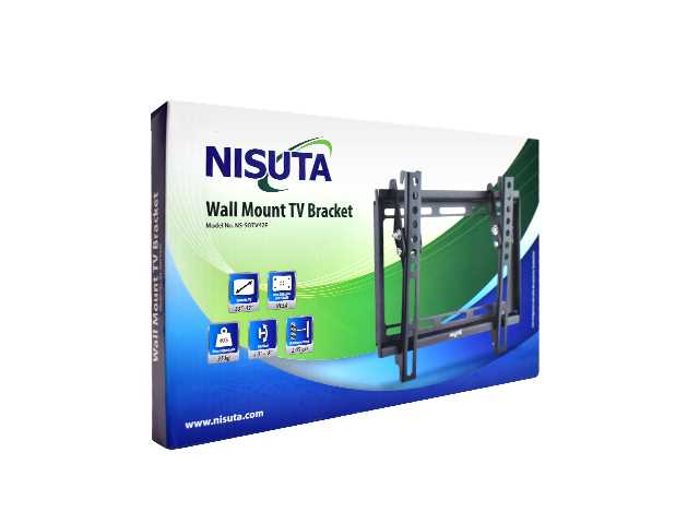 SOPORTE PARA TV NISUTA FIJO 23-42  35KG NSSOTV42F