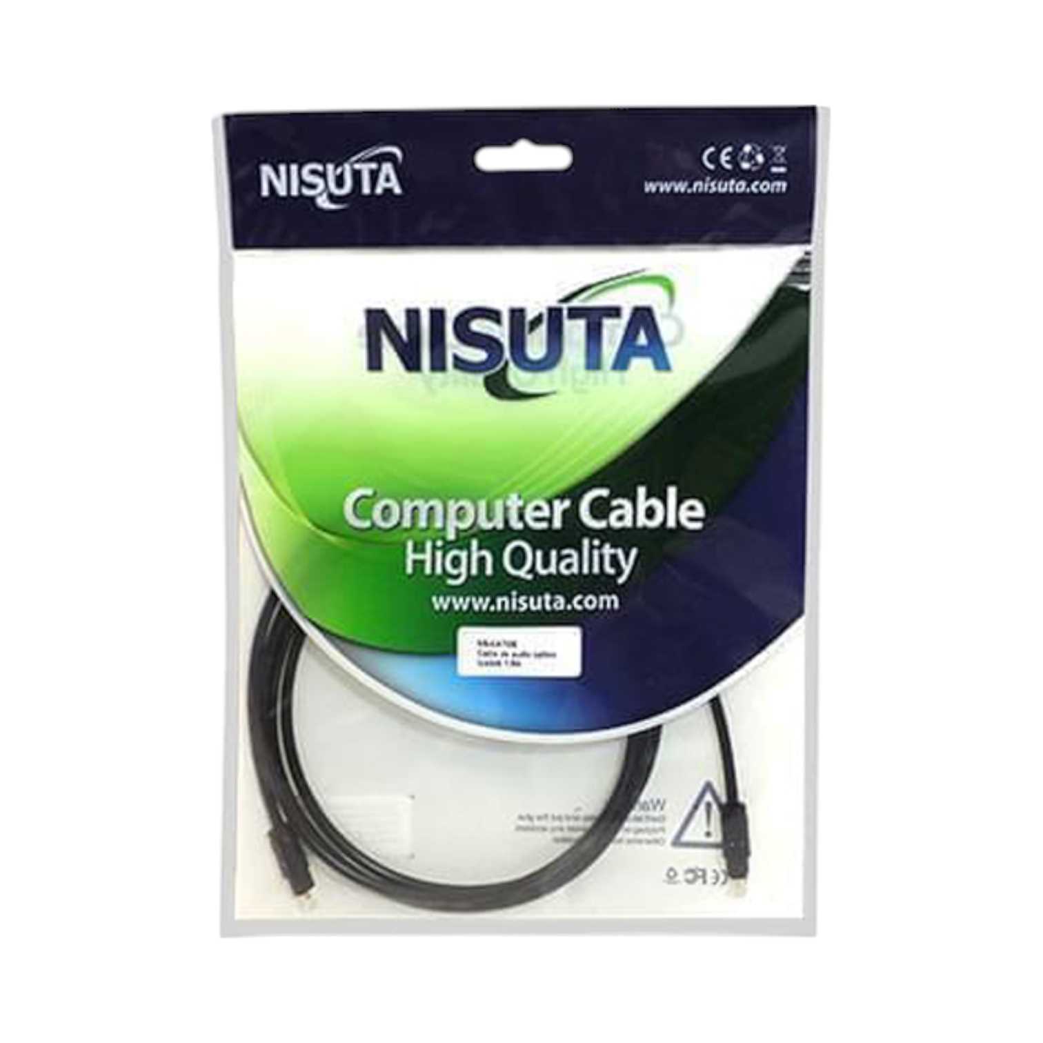 CABLE AUDIO OPTICO NISUTA 1.5M NSCATOE