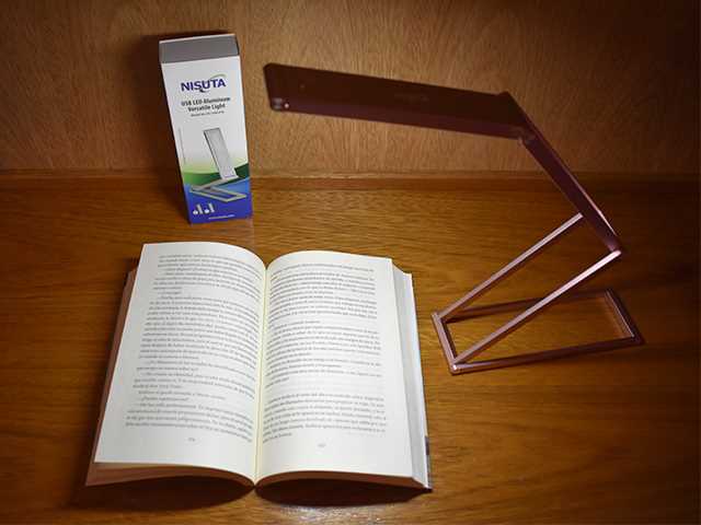 LAMPARA VELADOR LED NISUTA VERSATIL BLR18 (RECARGABLE)