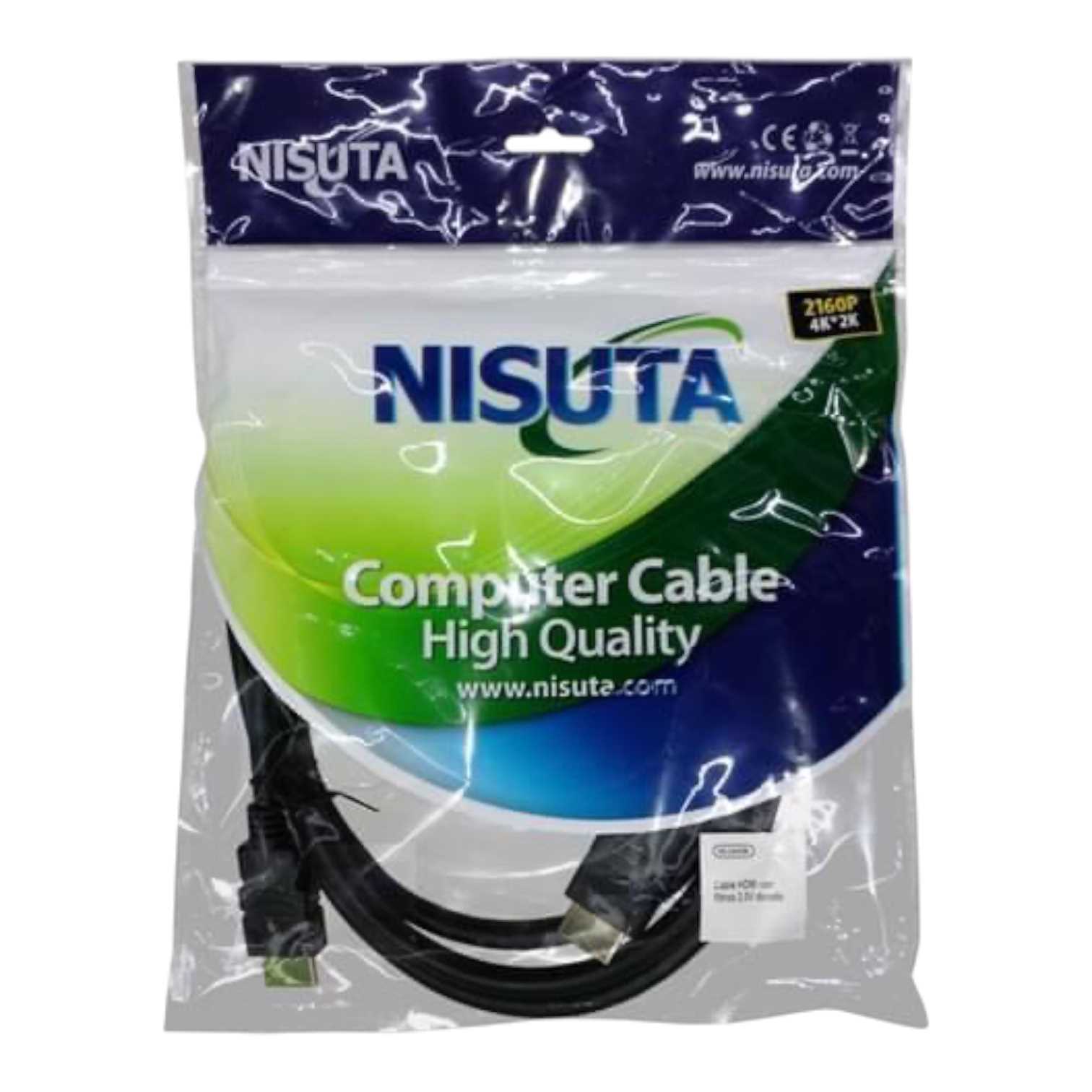 CABLE HDMI NISUTA 1.5M 2.0V DORADO 2160P 4KX2K NSCAHDMIF