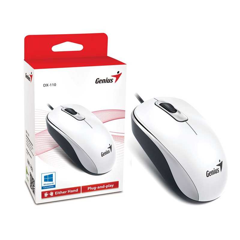 MOUSE GENIUS USB DX-120 G5 BLANCO